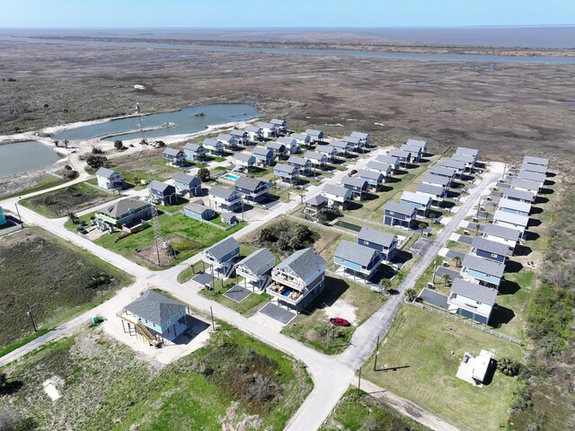 1040 Johnson Rd, Gilchrist, TX 77617 - bird's eye view featuring a residential view and a water view