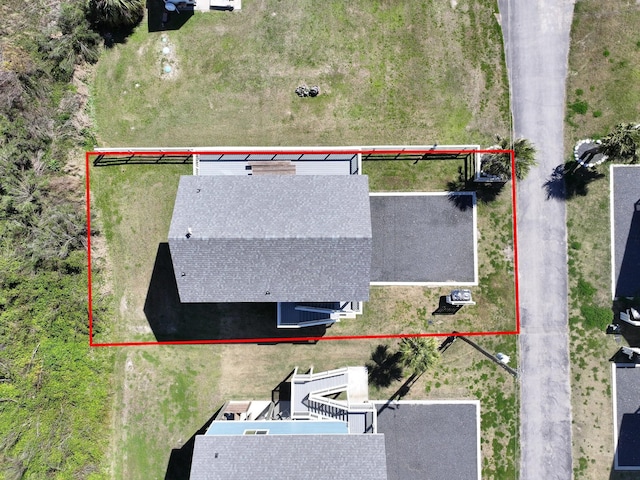 1040 Johnson Rd, Gilchrist, TX 77617 - bird's eye view