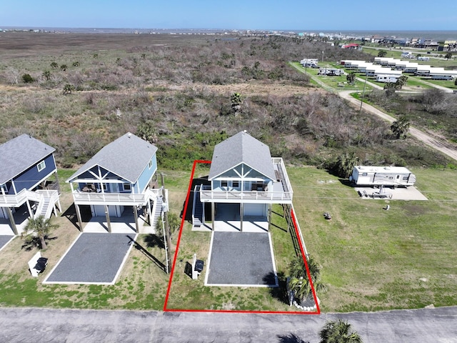 1040 Johnson Rd, Gilchrist, TX 77617 - aerial view
