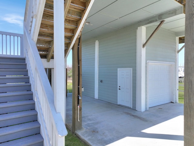 view of staircase