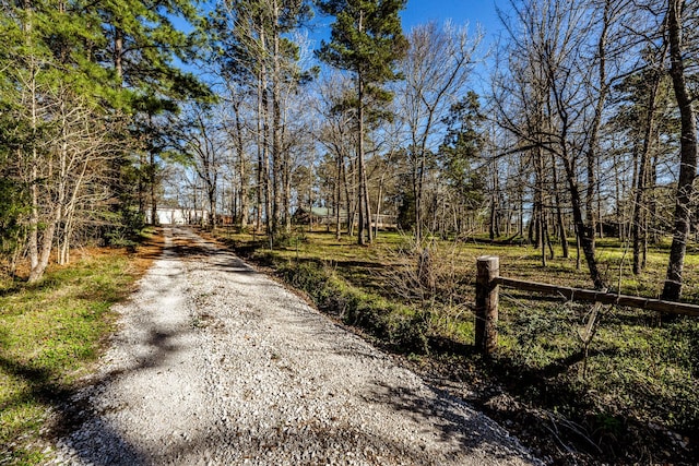 view of road