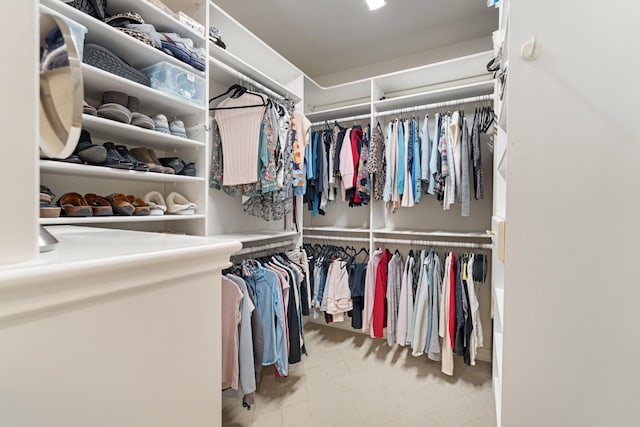 view of spacious closet