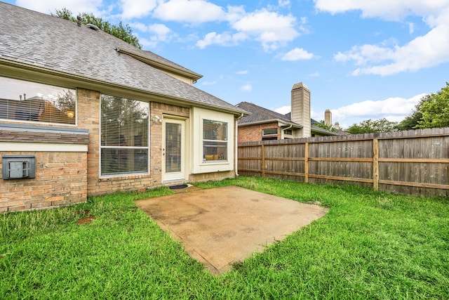 17614 Wind Mist Ln, Cypress, TX 77433 - view of yard with a patio