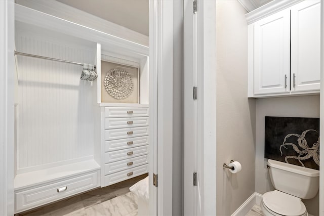 bathroom with toilet
