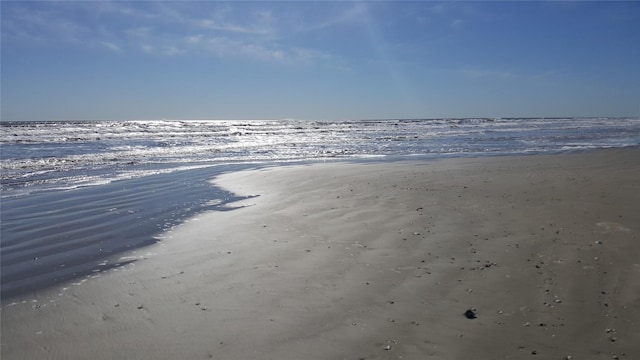 water view featuring a view of the beach