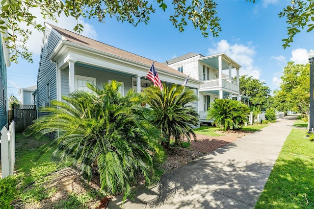 view of property exterior