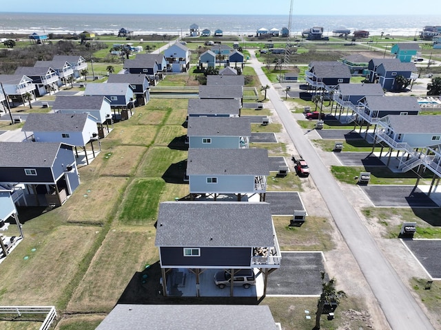 birds eye view of property featuring a residential view