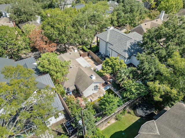 birds eye view of property featuring a residential view