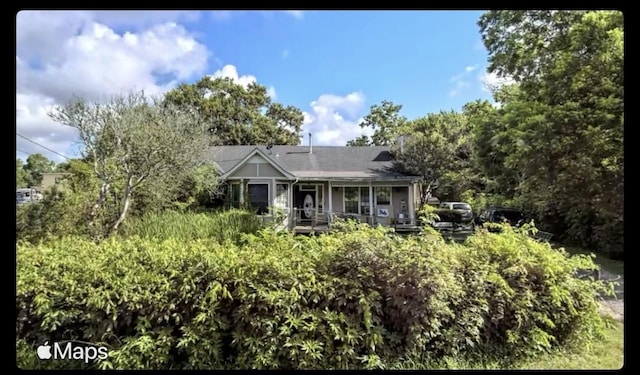 view of bungalow-style home