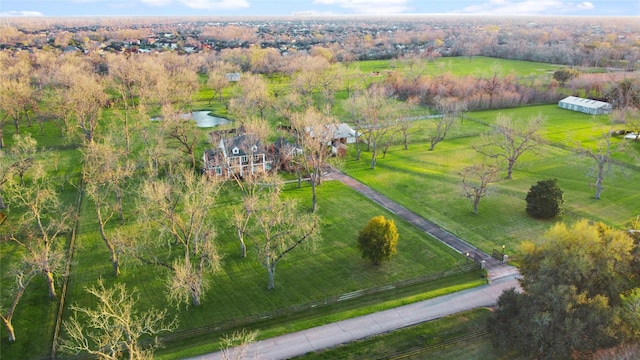 3706 Maranatha Dr, Sugar Land, TX 77479 - drone / aerial view featuring a rural view