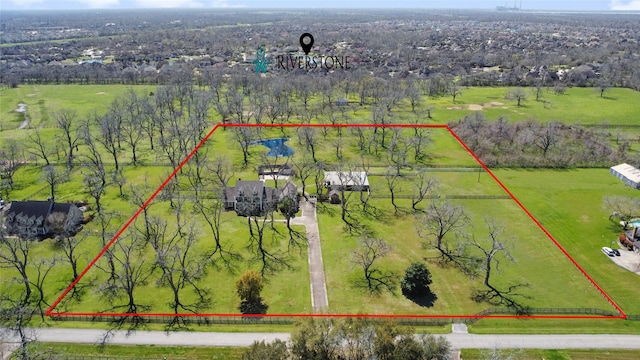 3706 Maranatha Dr, Sugar Land, TX 77479 - bird's eye view