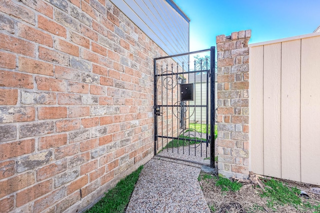 view of gate