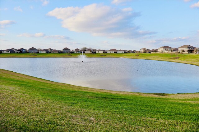 water view with a residential view