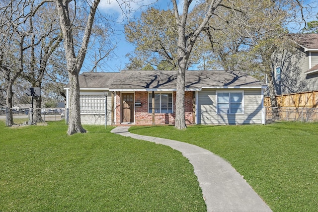 1738 Lamonte Ln, Houston, TX 77018 - view of front of house with brick siding and roof with shingles