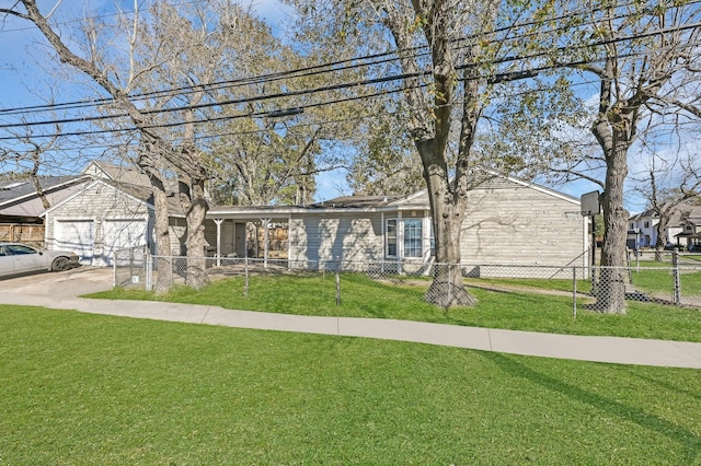 1738 Lamonte Ln, Houston, TX 77018 - view of front of home with concrete driveway and an attached garage