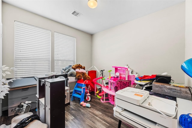 3615 Hawley Creek Dr, Spring, TX 77386 - rec room with wood finished floors