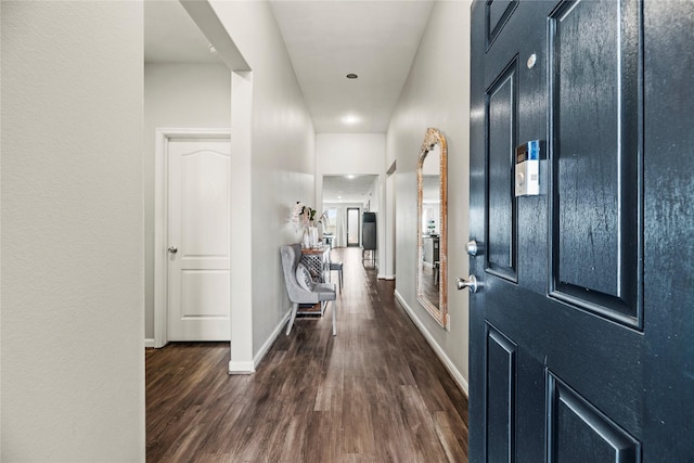 3615 Hawley Creek Dr, Spring, TX 77386 - entrance foyer with wood finished floors and baseboards