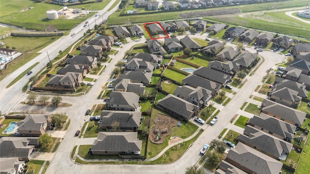 3615 Hawley Creek Dr, Spring, TX 77386 - aerial overview of property's location featuring nearby suburban area