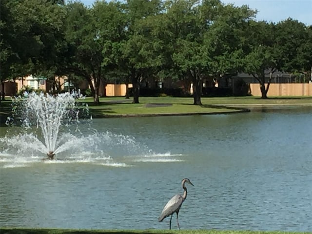 property view of water