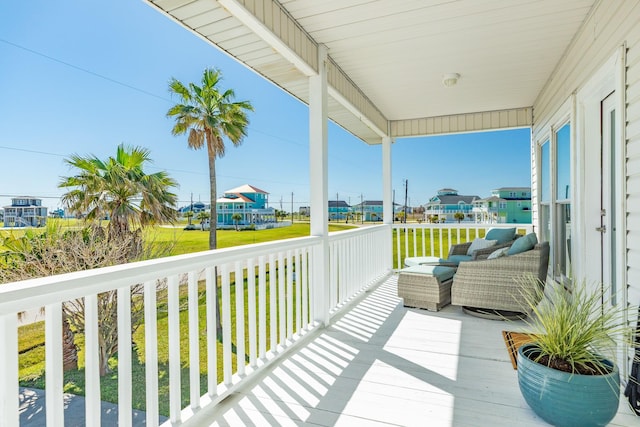 4010 Kiva Rd, Galveston, TX 77554 - view of balcony