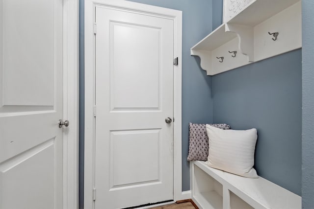 view of mudroom