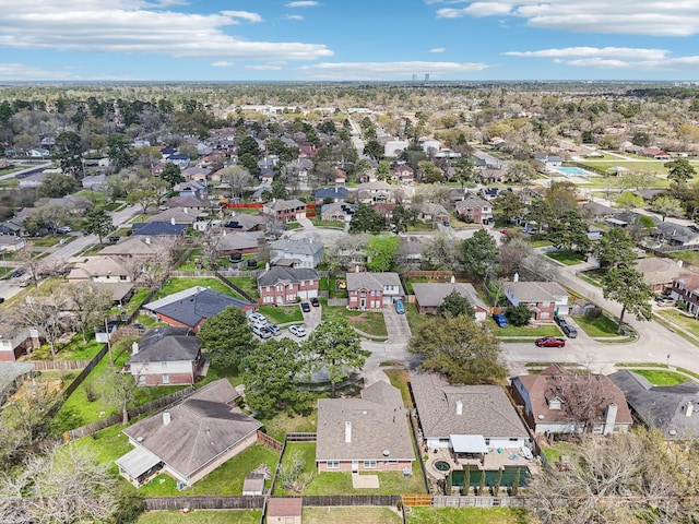 birds eye view of property featuring a residential view