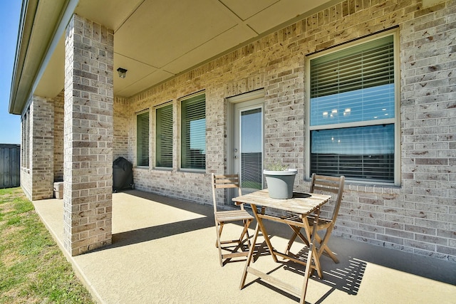 view of patio