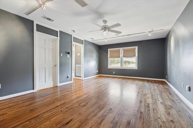 1802 Lexington St, Houston, TX 77098 - empty room featuring wood finished floors and ceiling fan