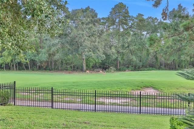 2814 S Cotswold Manor Dr, Kingwood, TX 77339 - view of yard with fence
