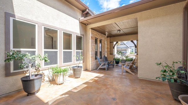 view of patio