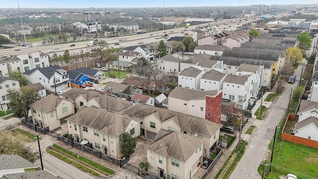 birds eye view of property featuring a residential view