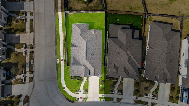 birds eye view of property featuring a residential view