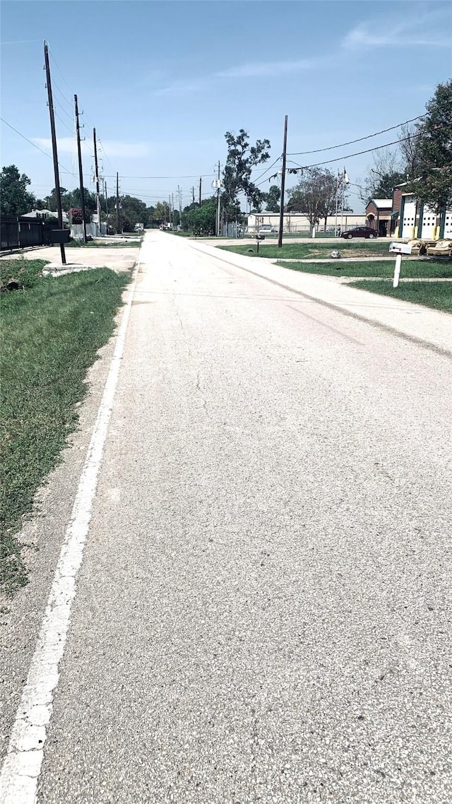 view of street