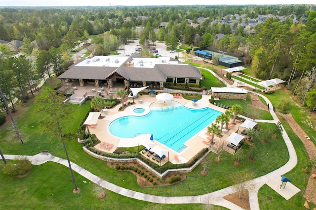 118 Emory Birch Dr, Montgomery, TX 77316 - bird's eye view