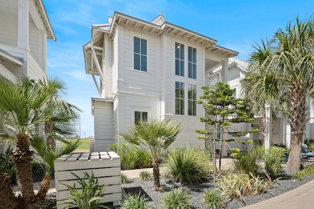 view of rear view of property