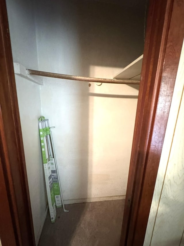 view of closet