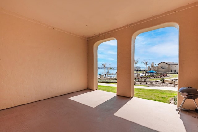 view of patio / terrace with area for grilling