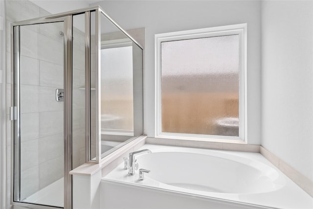 352 Spruce Oak Ln, Waller, TX 77484 - full bath with a shower stall and a bath