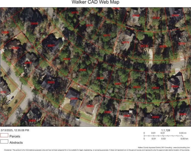 1847 E Lake Dr, Huntsville TX, 77340 land for sale