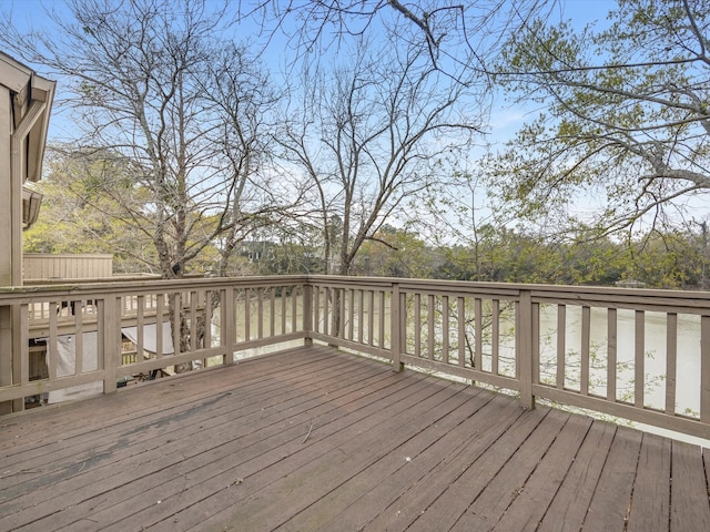 view of deck