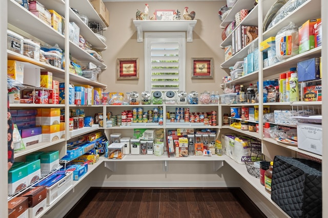 view of pantry