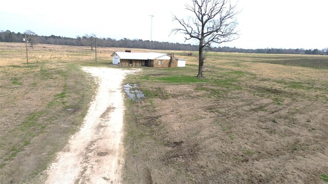 12830 Fm 1280, Lovelady, TX 75851 - aerial view with a rural view