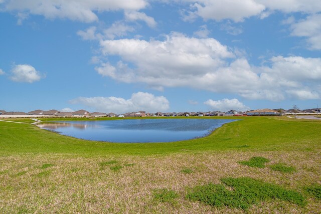 view of water feature featuring a residential view