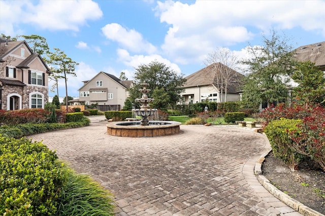 view of home's community with a residential view