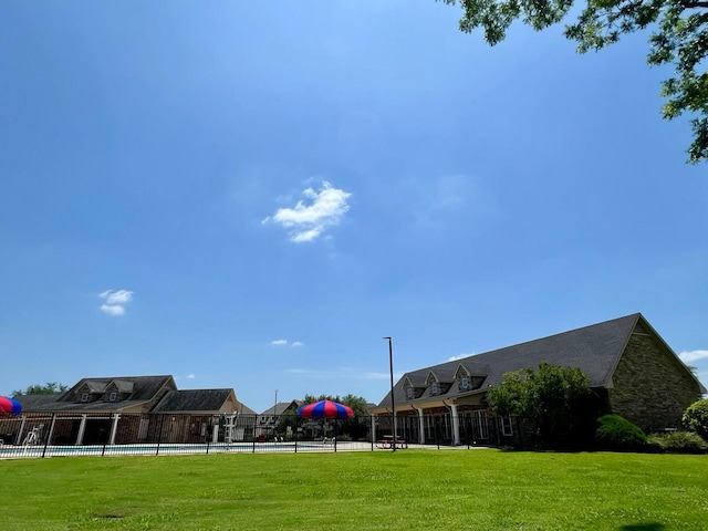 view of community