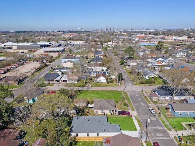 bird's eye view featuring a residential view