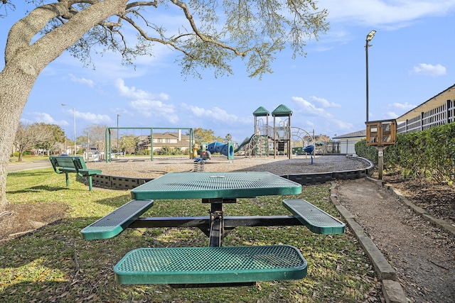 view of community playground