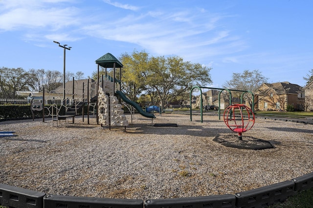 view of communal playground