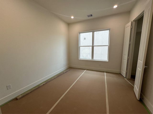 4403 Feagan, Houston, TX 77007 - unfurnished bedroom featuring recessed lighting and baseboards
