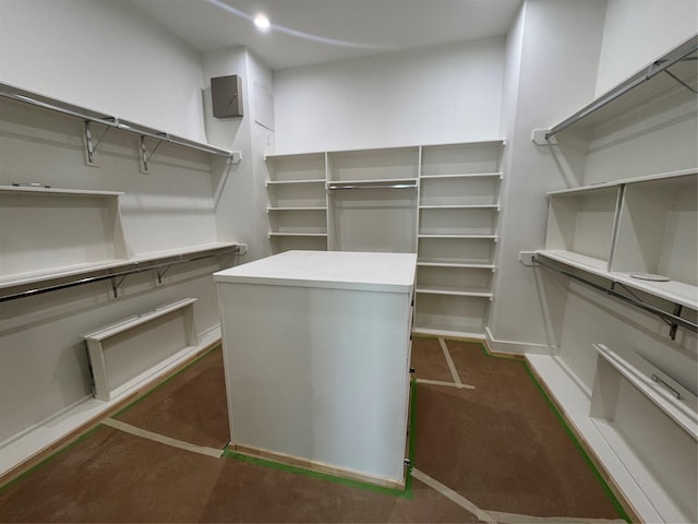 4403 Feagan, Houston, TX 77007 - spacious closet featuring dark colored carpet